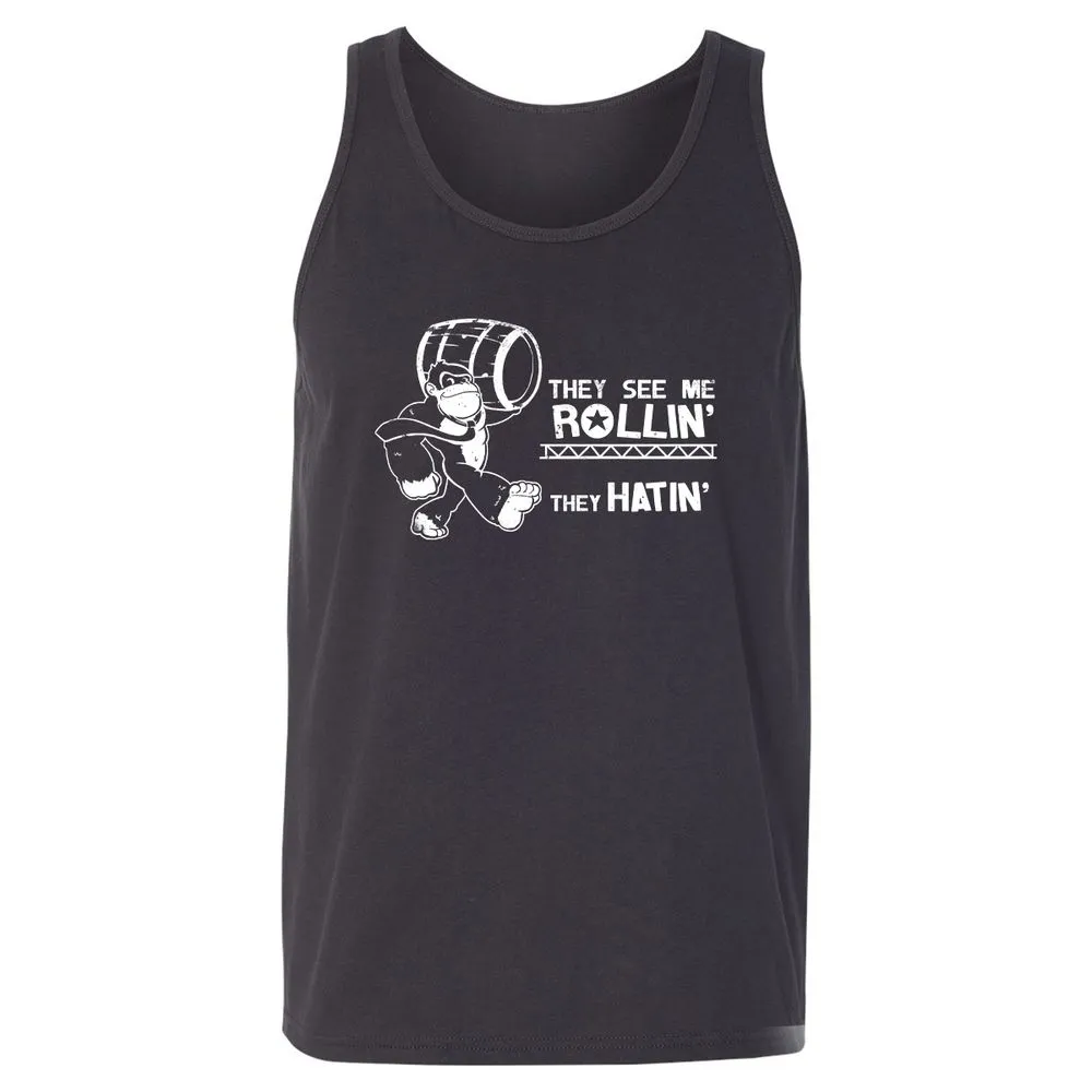 Unisex Jersey Tank - XYZZUSX2 - Dark Grey - 7