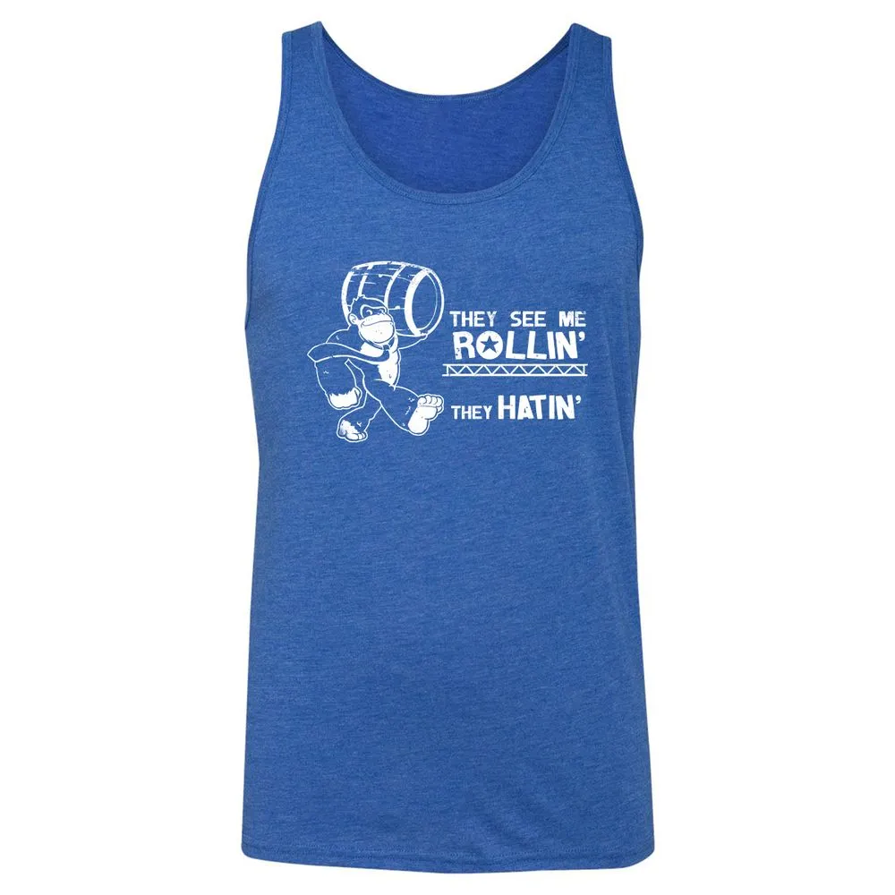 Unisex Jersey Tank - XYZZUSX2 - True Royal Triblend - 12