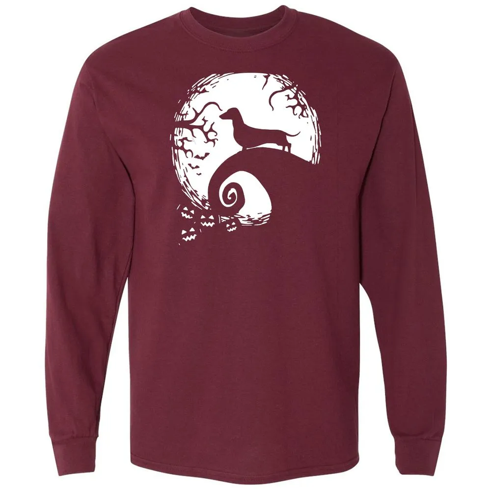 Long Sleeve T-Shirt - 3WVLPXCX - Maroon - 11