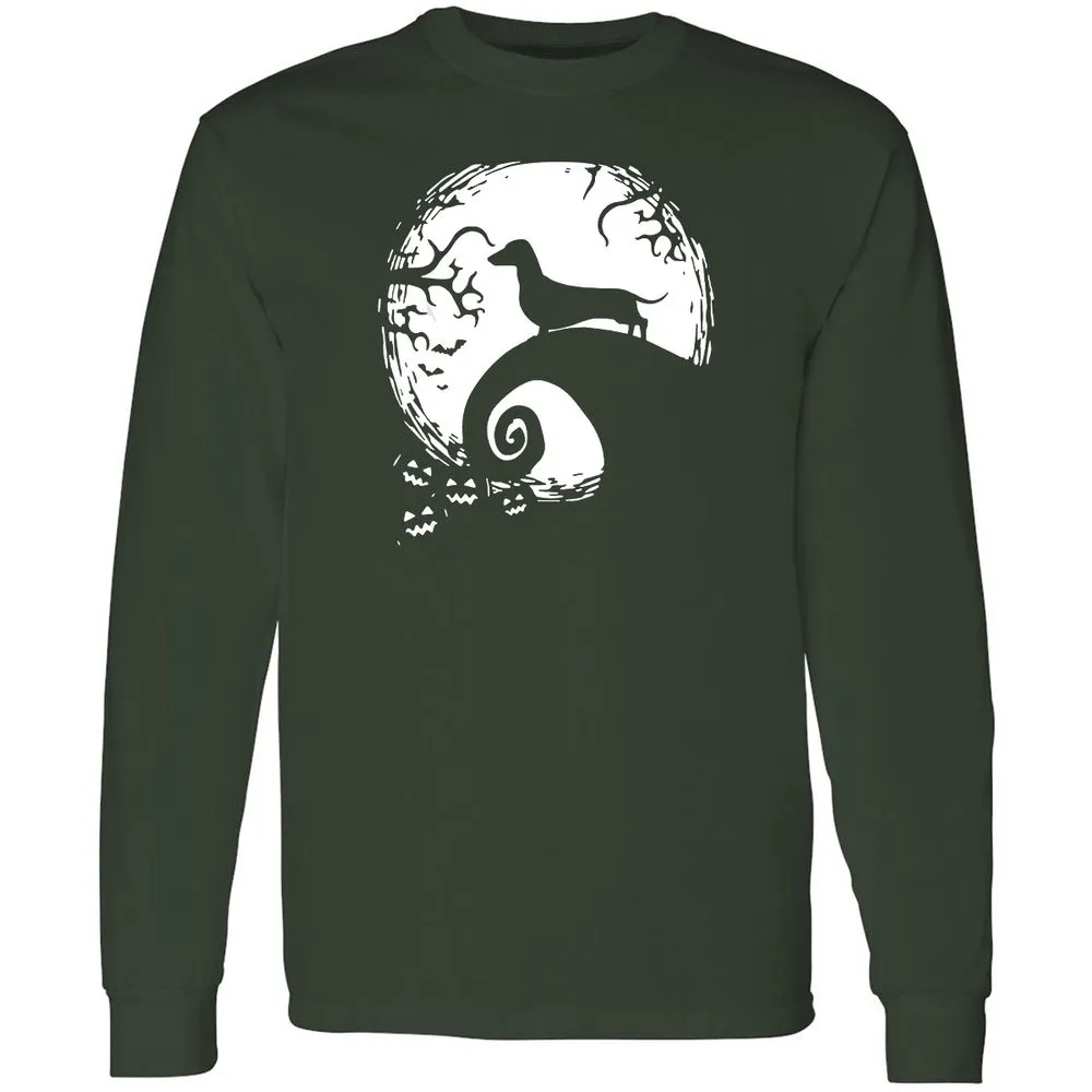 Long Sleeve T-Shirt - 3WVLPXCX - Forest Green - 4