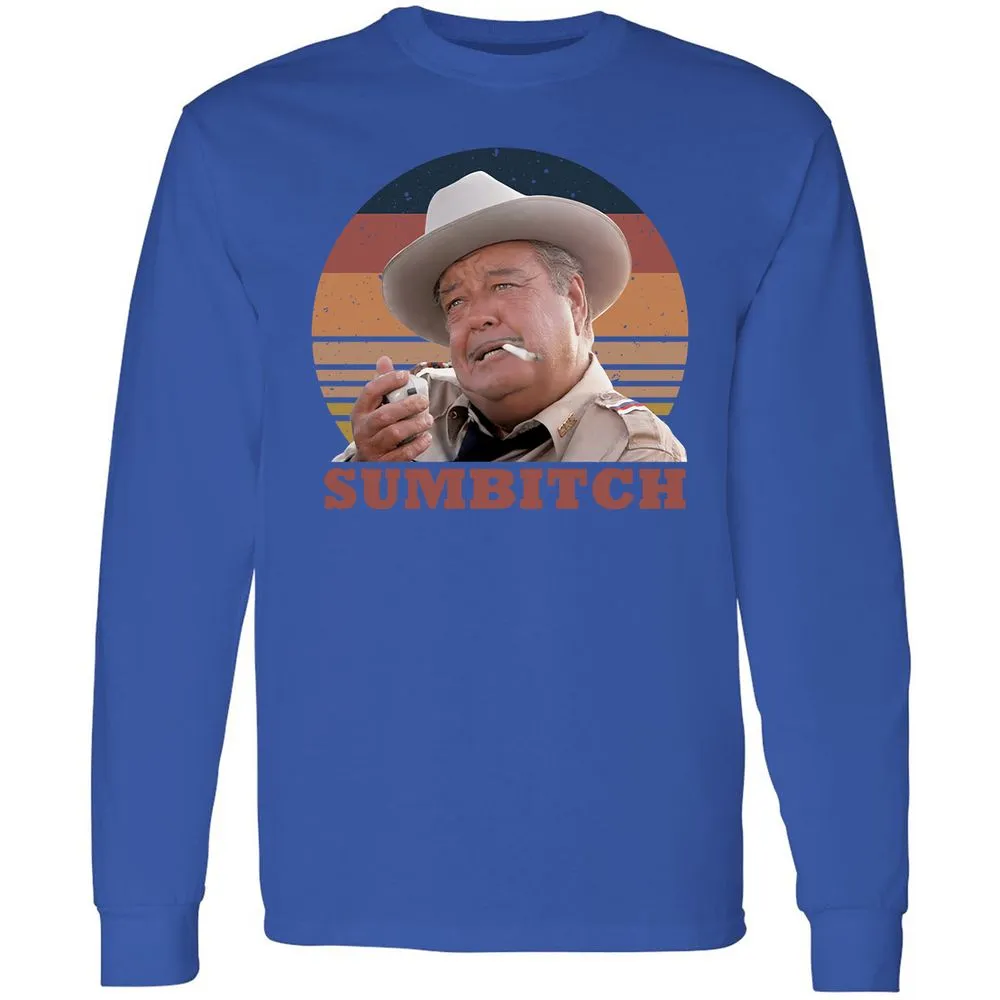 Long Sleeve T-Shirt - EBGUD7CL - Royal - 8