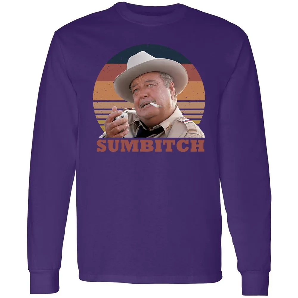 Long Sleeve T-Shirt - EBGUD7CL - Purple - 13