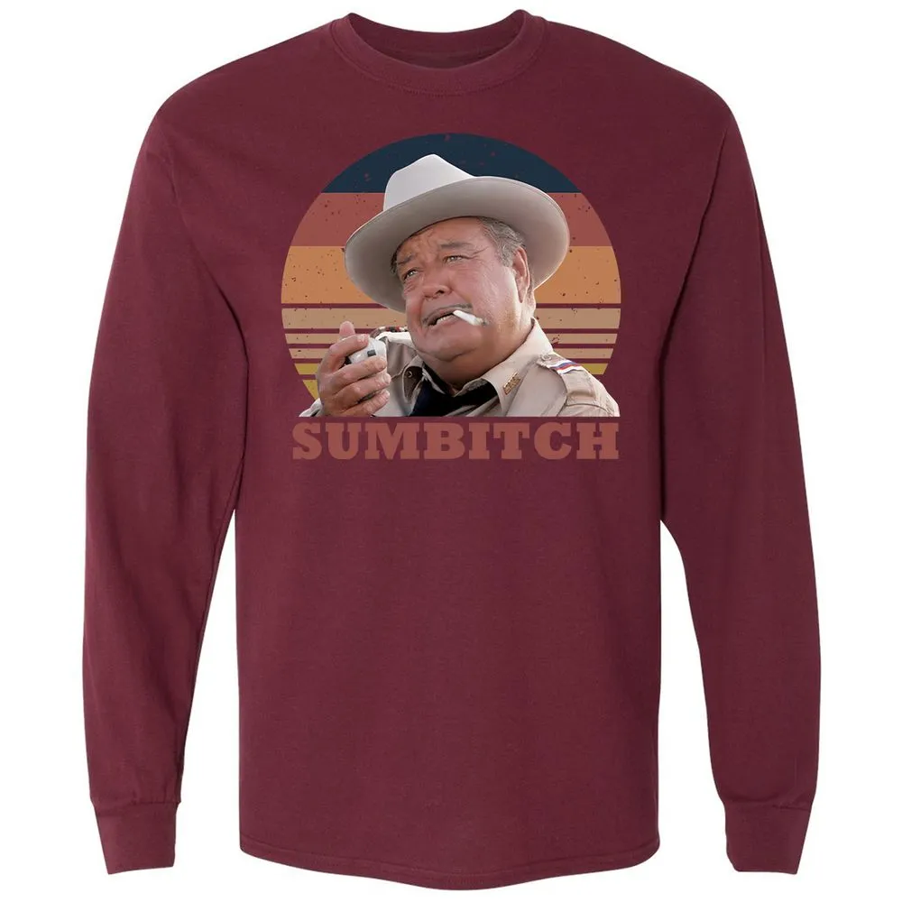 Long Sleeve T-Shirt - EBGUD7CL - Maroon - 11