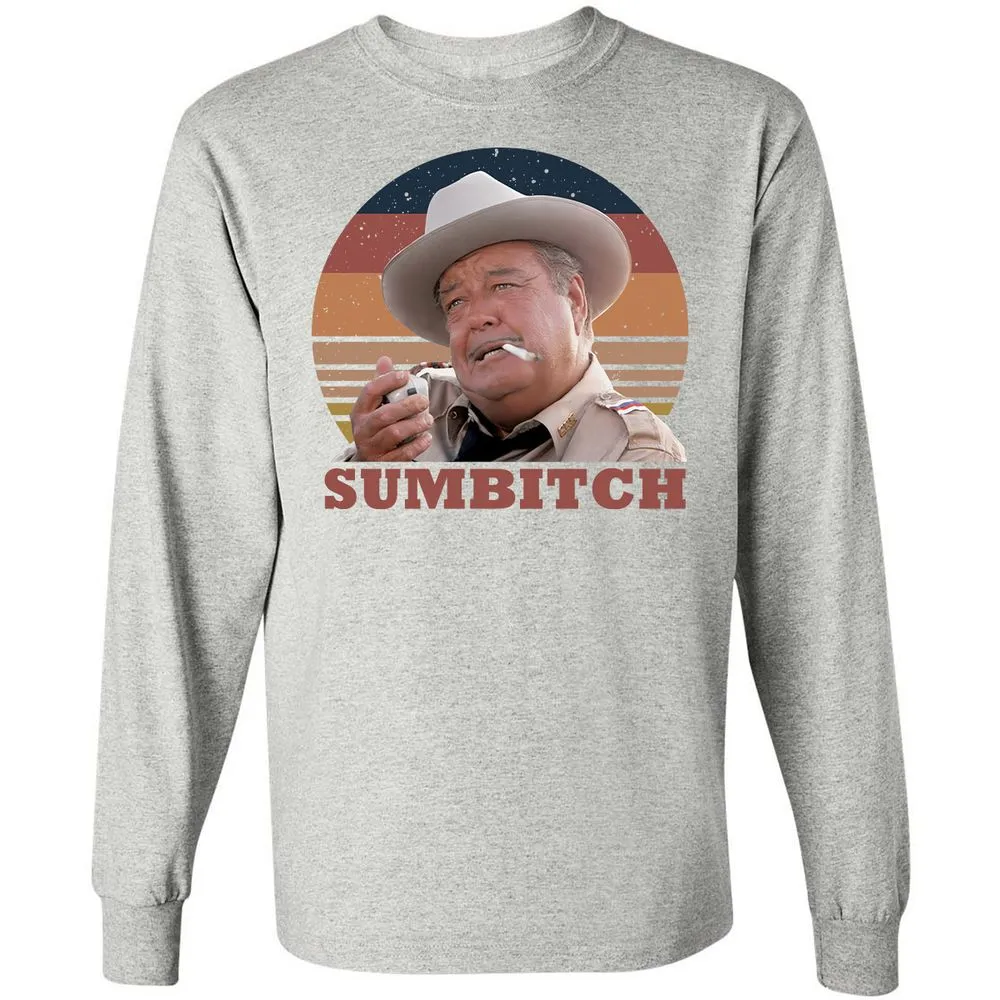 Long Sleeve T-Shirt - EBGUD7CL - Ash - 7