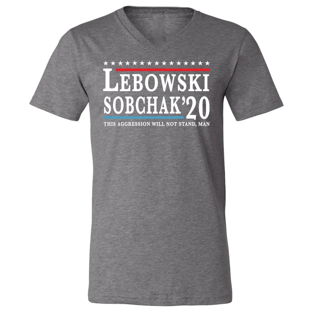 Unisex V-Neck T-Shirt - MV4JAR2U - Deep Heather - 13