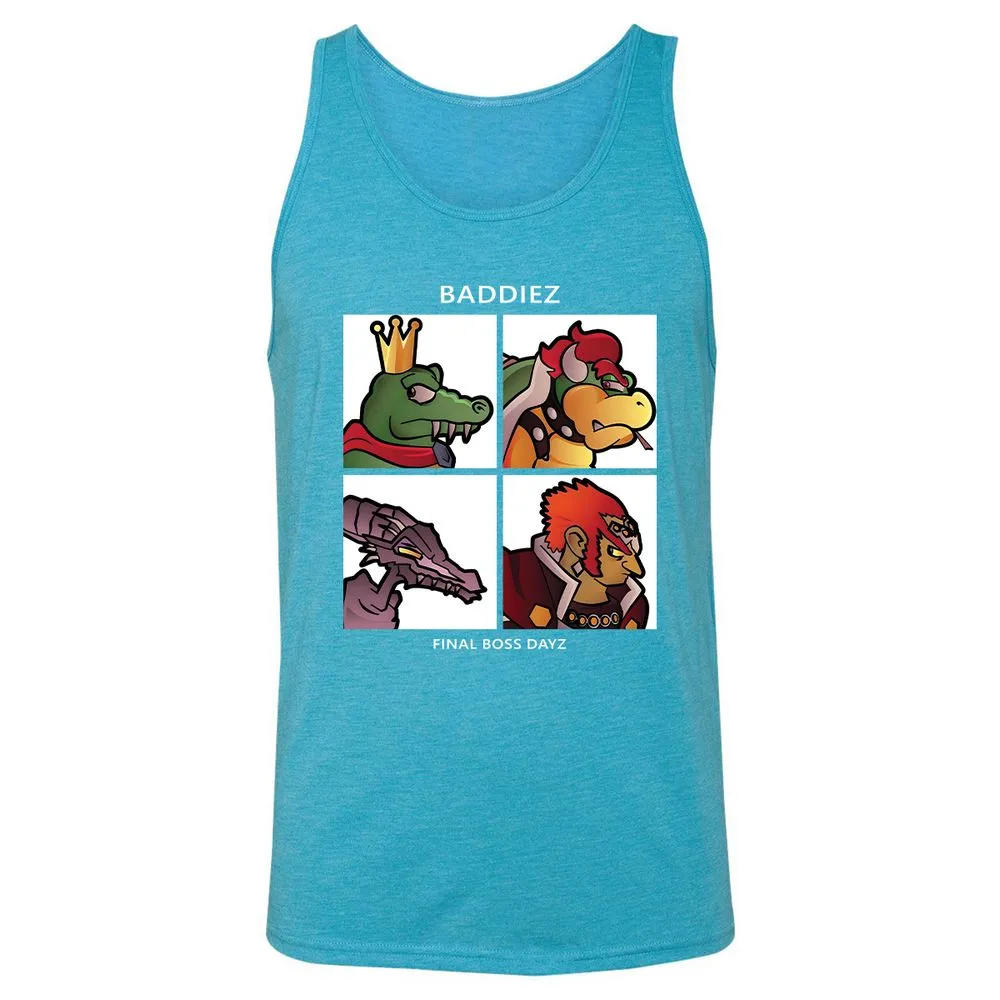 Unisex Jersey Tank - JAYJ1EWS - Aqua Triblend - 3