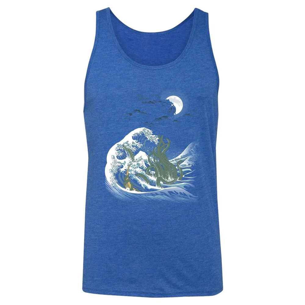 Unisex Jersey Tank - TXQU834Z - True Royal Triblend - 12