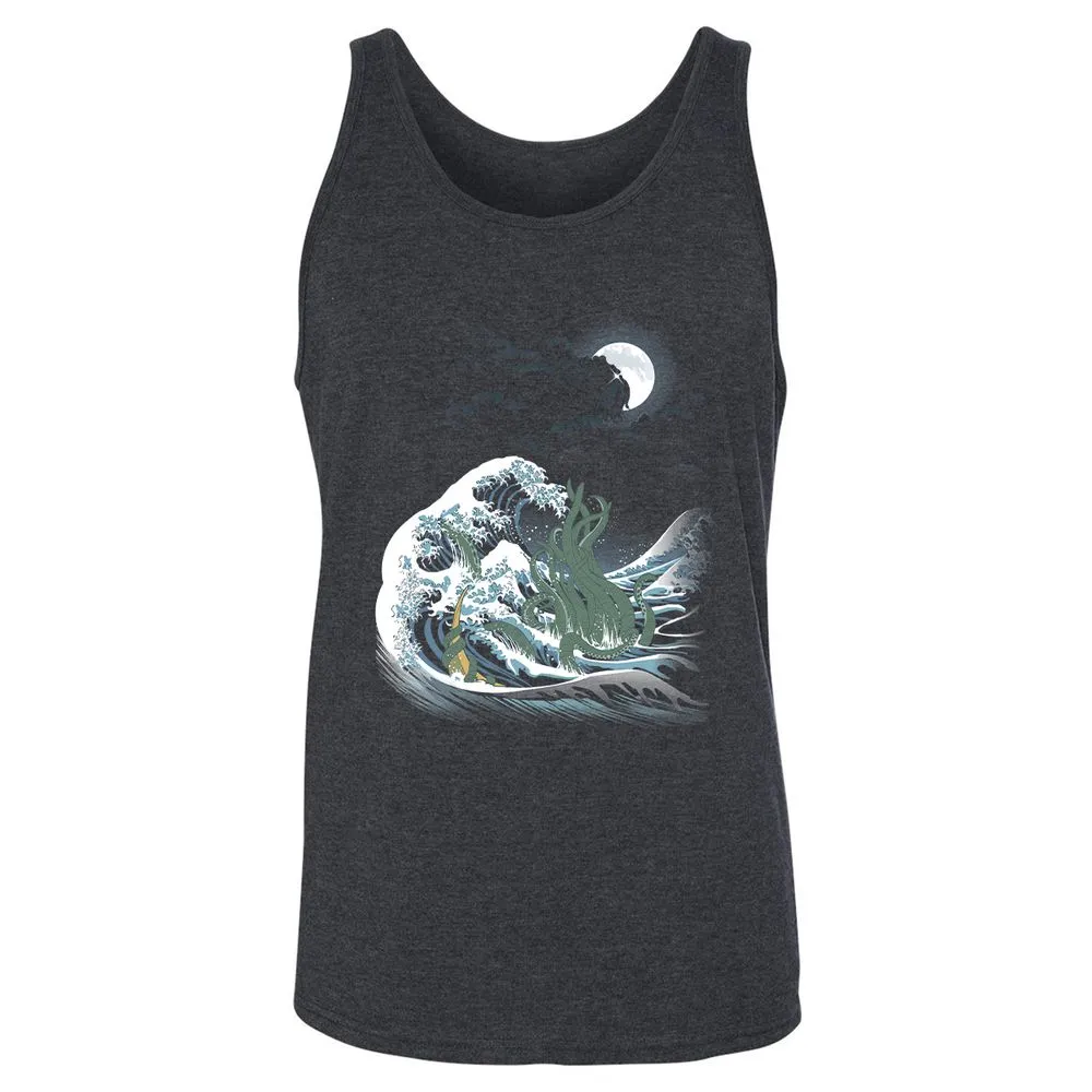 Unisex Jersey Tank - TXQU834Z - Dark Grey Heather - 6