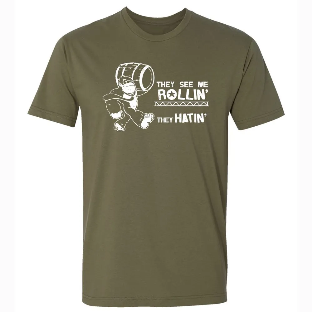 Premium Unisex T-Shirt - H2LT6PB8 - Military Green - 5
