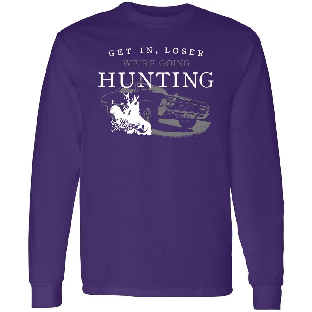 Long Sleeve T-Shirt - DZS9XSV4 - Purple - 13