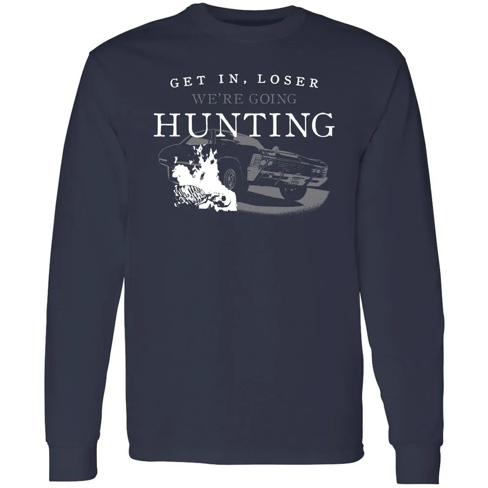 Long Sleeve T-Shirt - DZS9XSV4 - Navy - 2