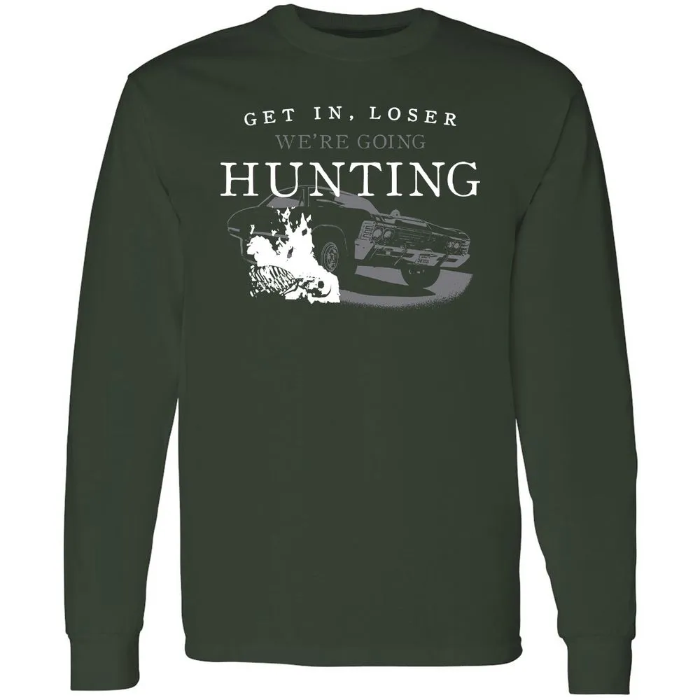 Long Sleeve T-Shirt - DZS9XSV4 - Forest Green - 4