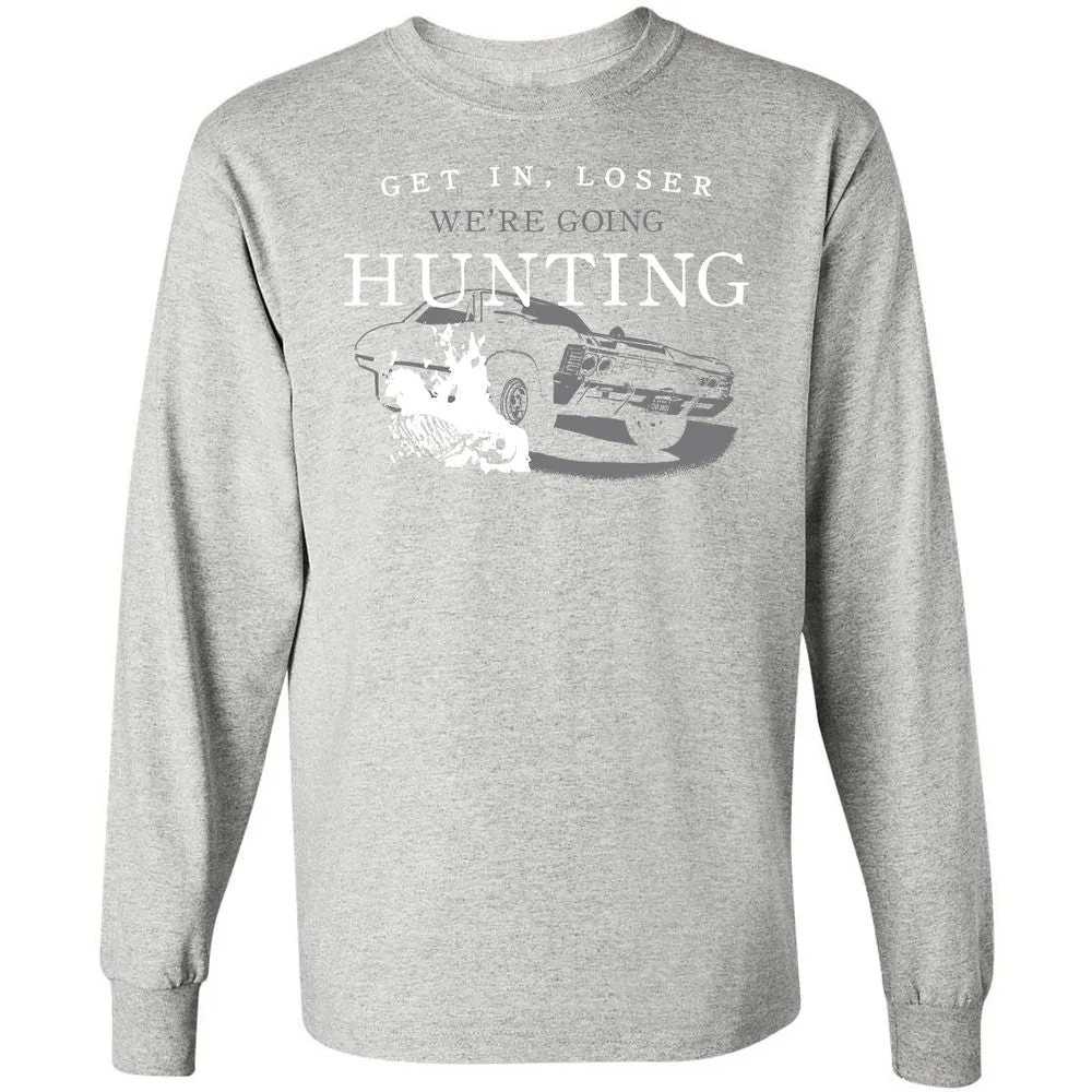 Long Sleeve T-Shirt - DZS9XSV4 - Ash - 7