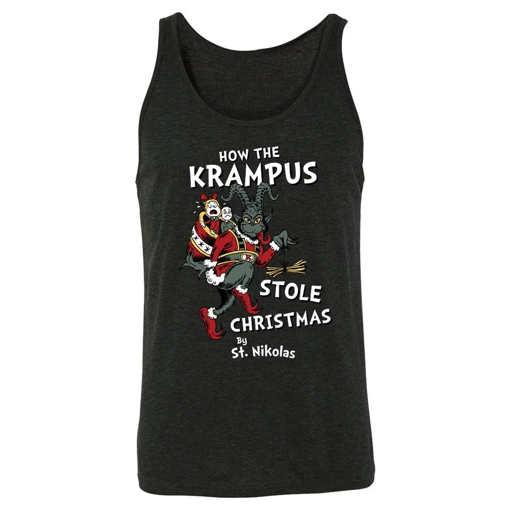 Unisex Jersey Tank - 1GGTMXT4 - Charcoal Black Triblend - 5
