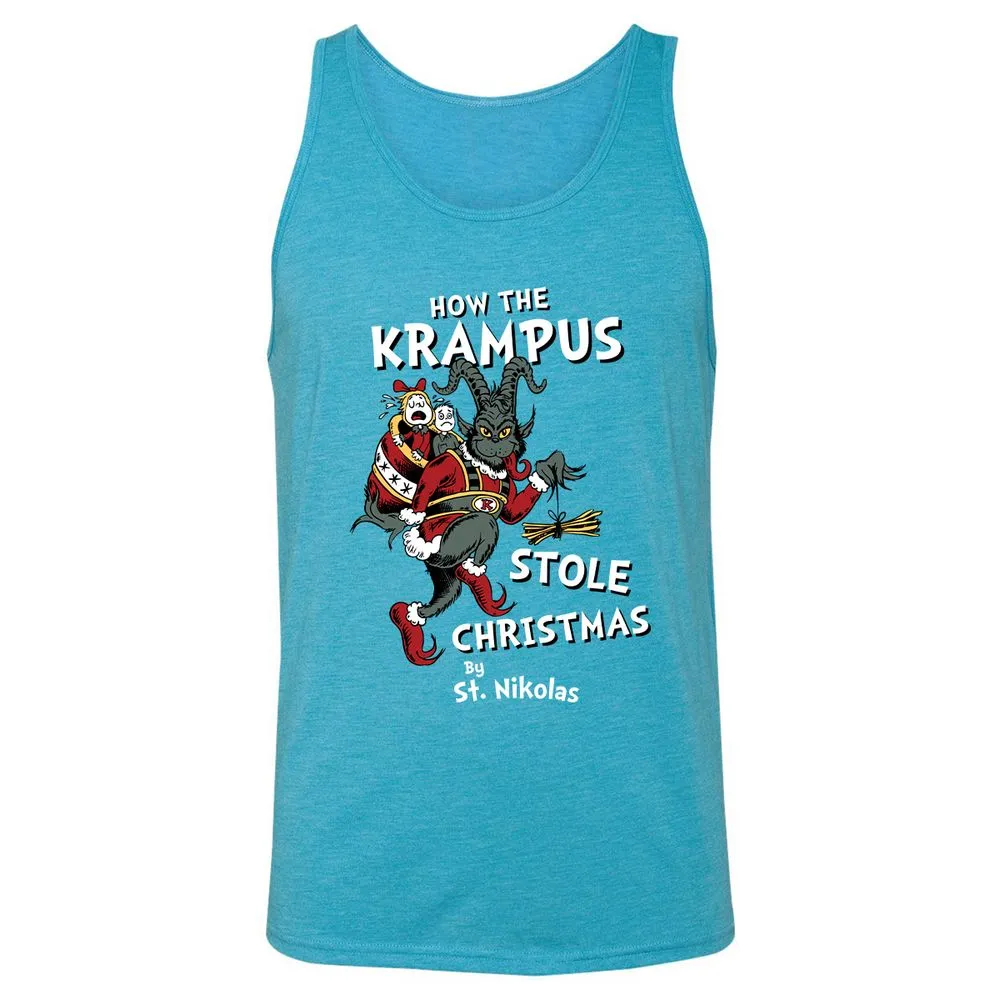 Unisex Jersey Tank - 1GGTMXT4 - Aqua Triblend - 3