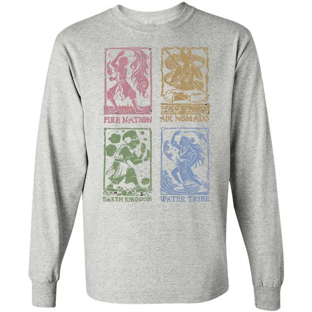 Long Sleeve T-Shirt - C1BBY1W1 - Ash - 7