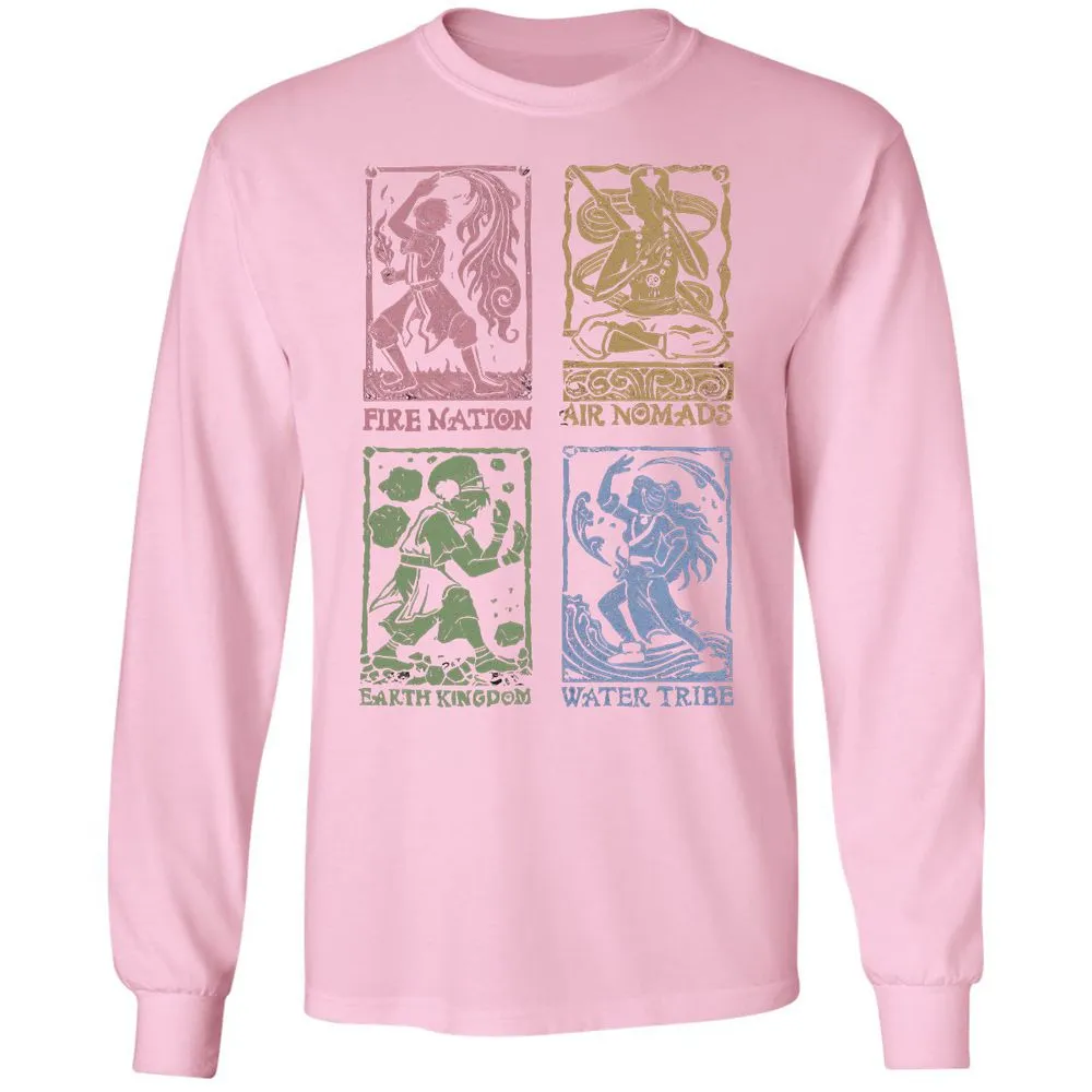 Long Sleeve T-Shirt - C1BBY1W1 - Light Pink - 3