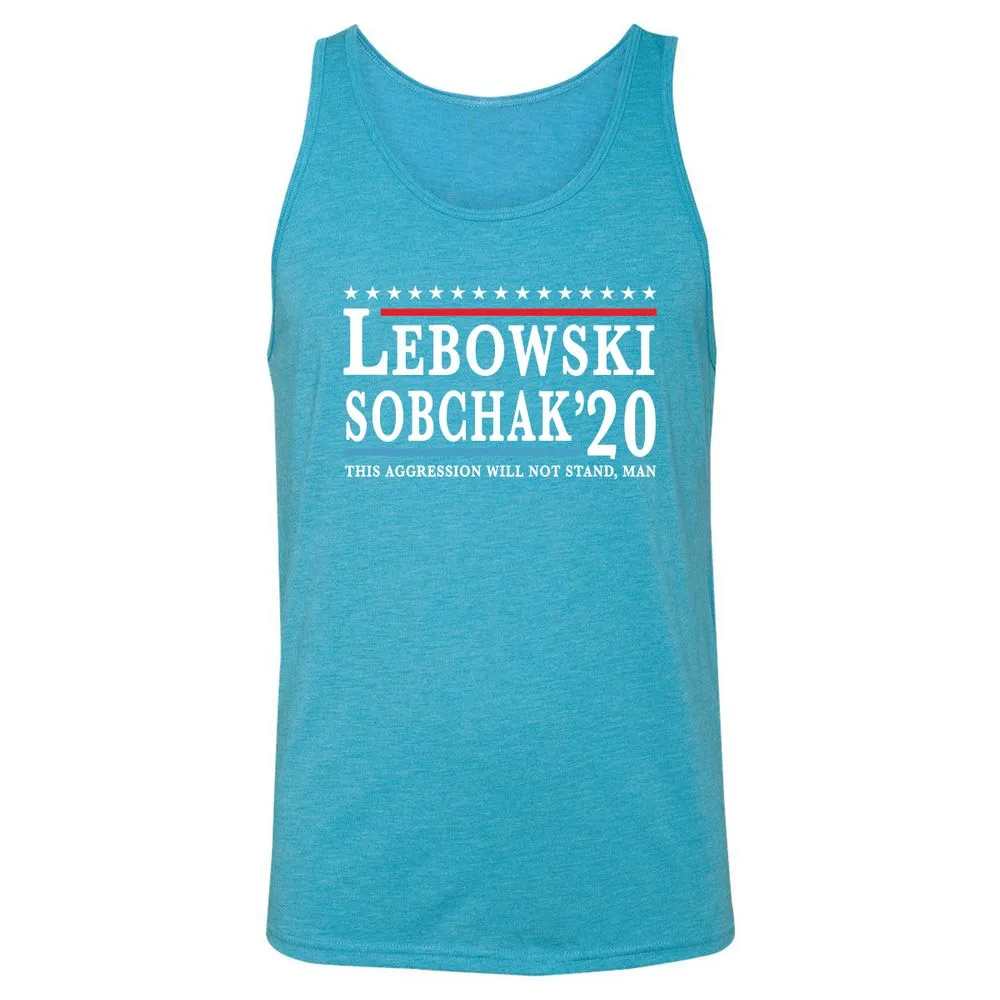 Unisex Jersey Tank - P3TUG4BH - Aqua Triblend - 3