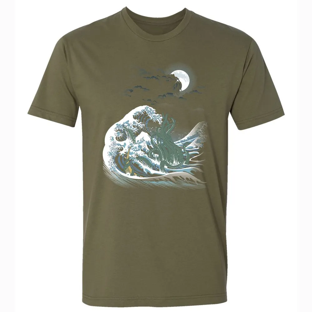 Premium Unisex T-Shirt - BHSHM8WL - Military Green - 5