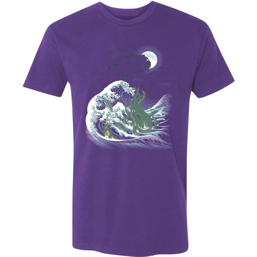 Premium Unisex T-Shirt - BHSHM8WL - Purple Rush - 7