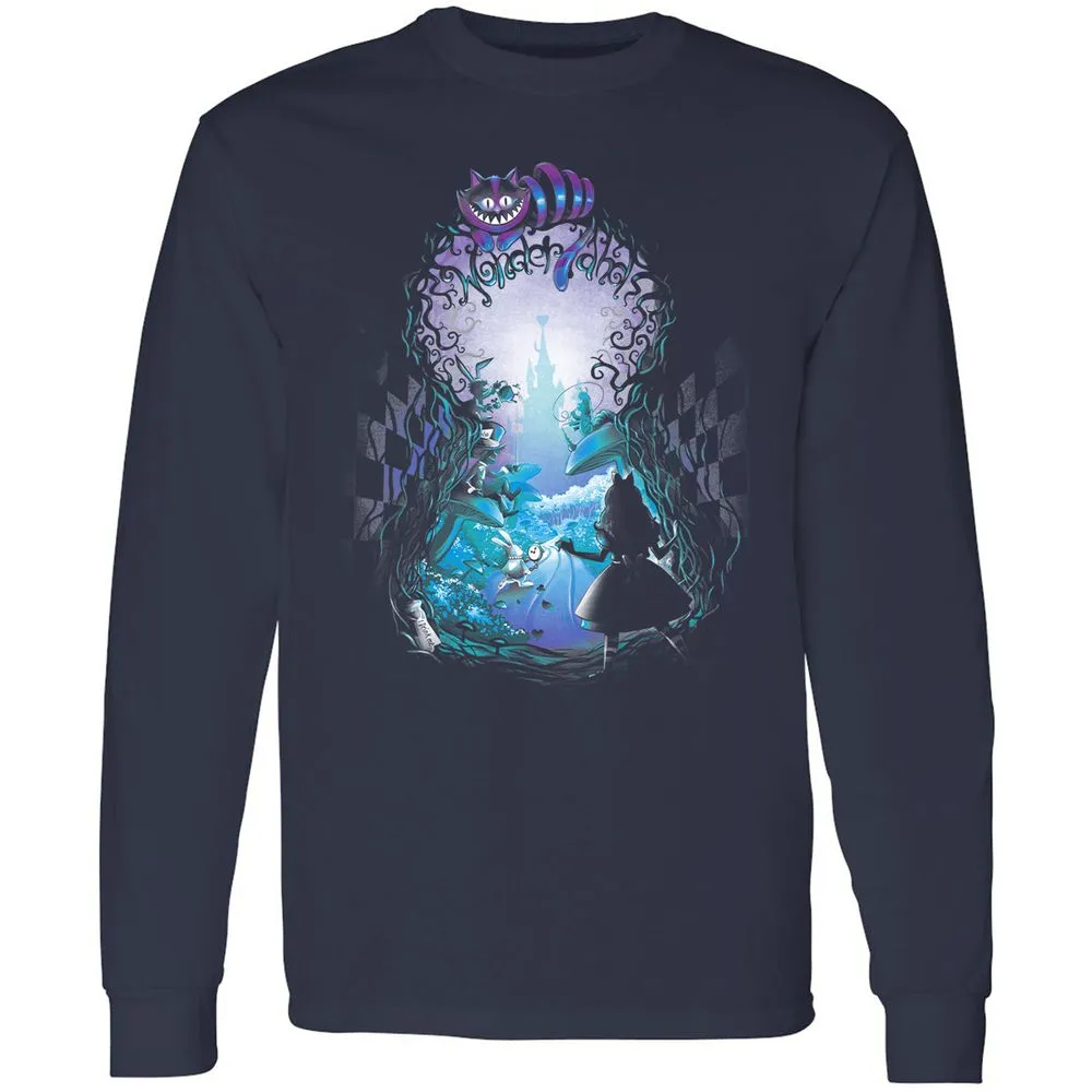 Long Sleeve T-Shirt - ML3MZUNF - Navy - 2