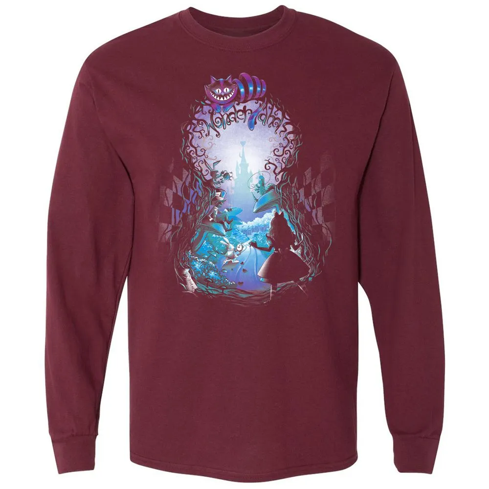 Long Sleeve T-Shirt - ML3MZUNF - Maroon - 11