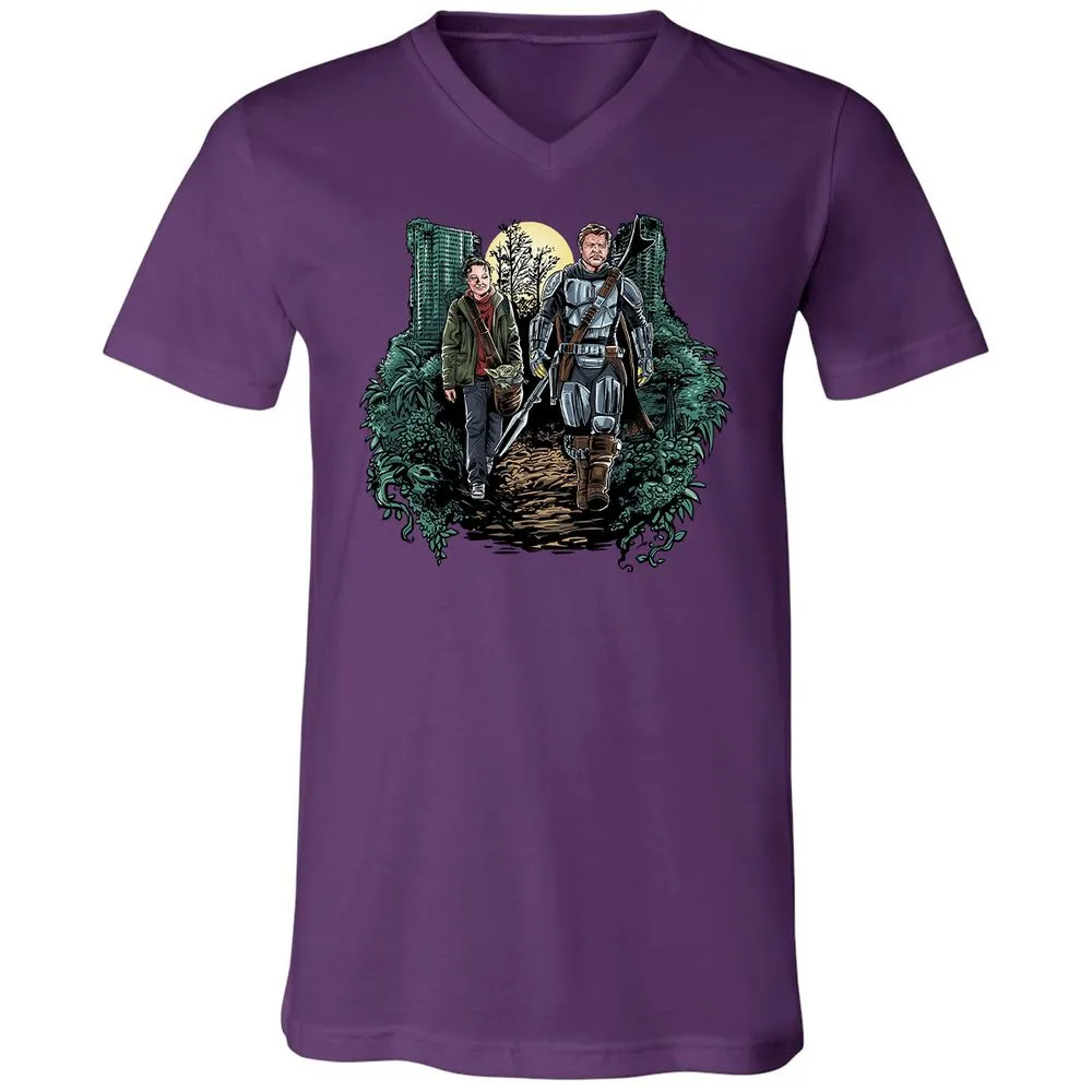 Unisex V-Neck T-Shirt - 9PPAVAVS - Team Purple - 9