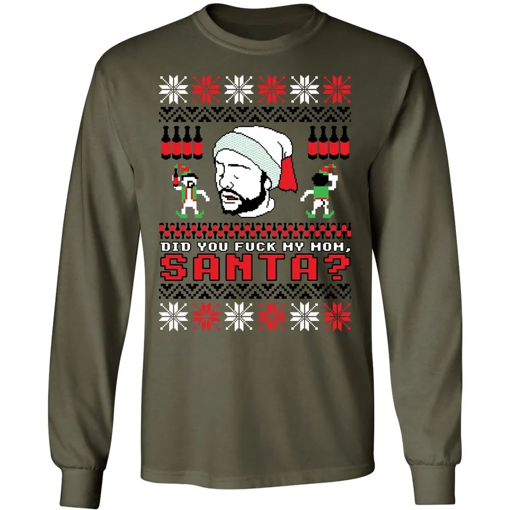 Long Sleeve T-Shirt - ZV4MXJB3 - Military Green - 16