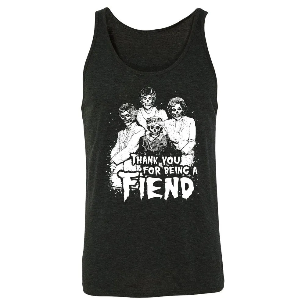 Unisex Jersey Tank - GHBPQ4NB - Charcoal Black Triblend - 5