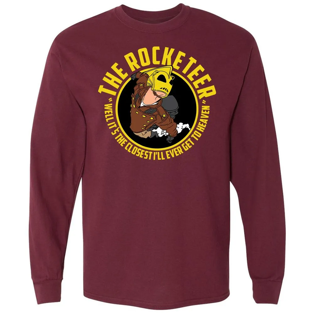 Long Sleeve T-Shirt - 91X8NN2M - Maroon - 11