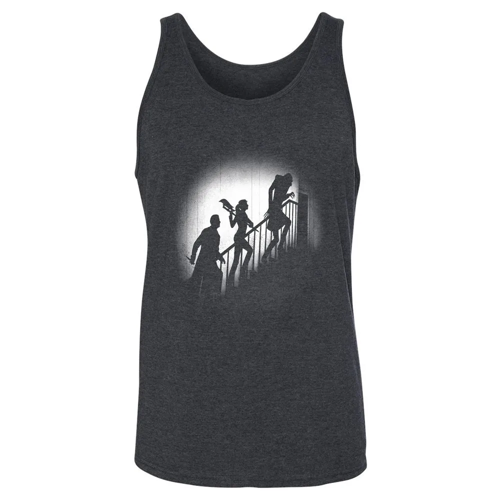 Unisex Jersey Tank - JLVQ57MT - Dark Grey Heather - 6