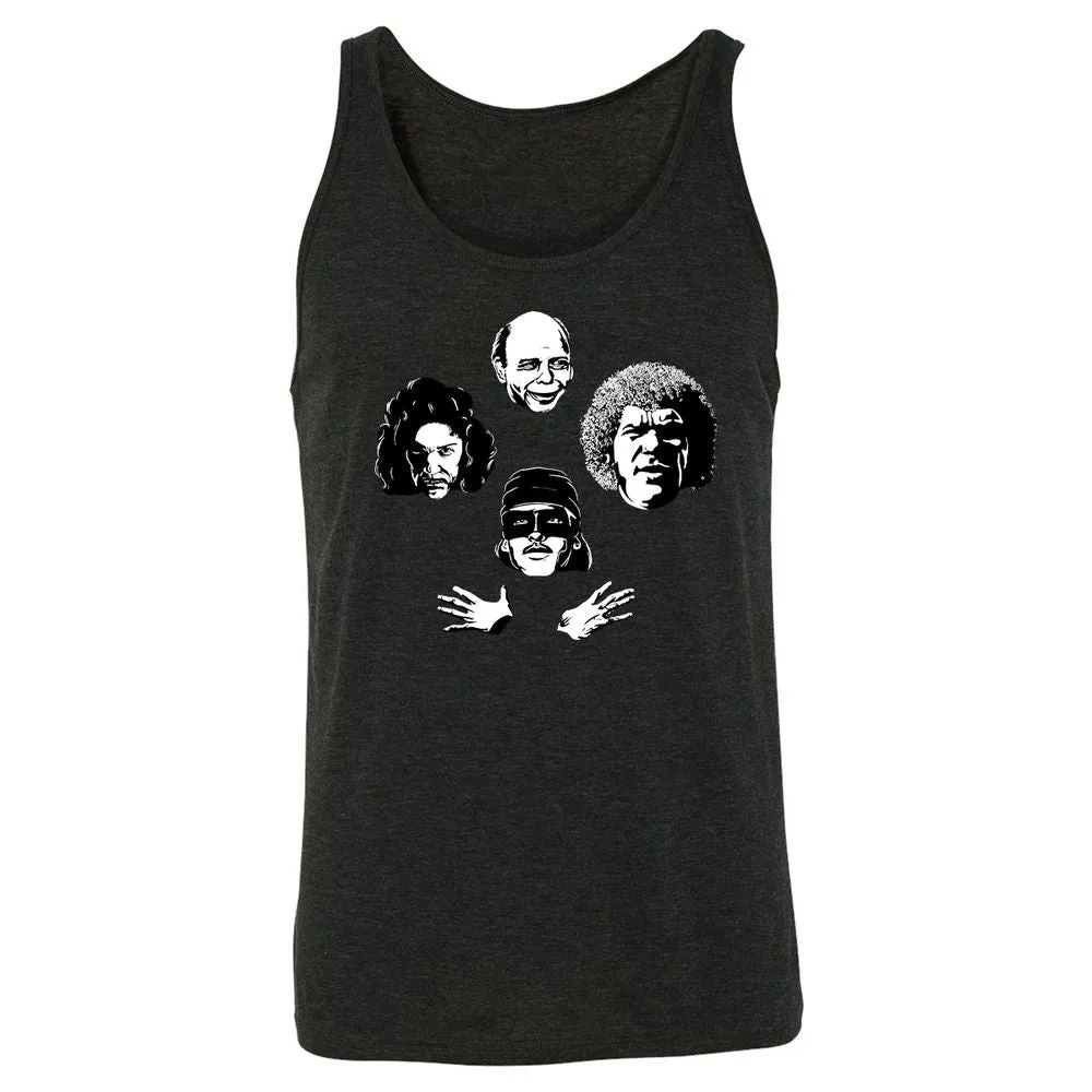 Unisex Jersey Tank - L4DSDSZN - Charcoal Black Triblend - 5
