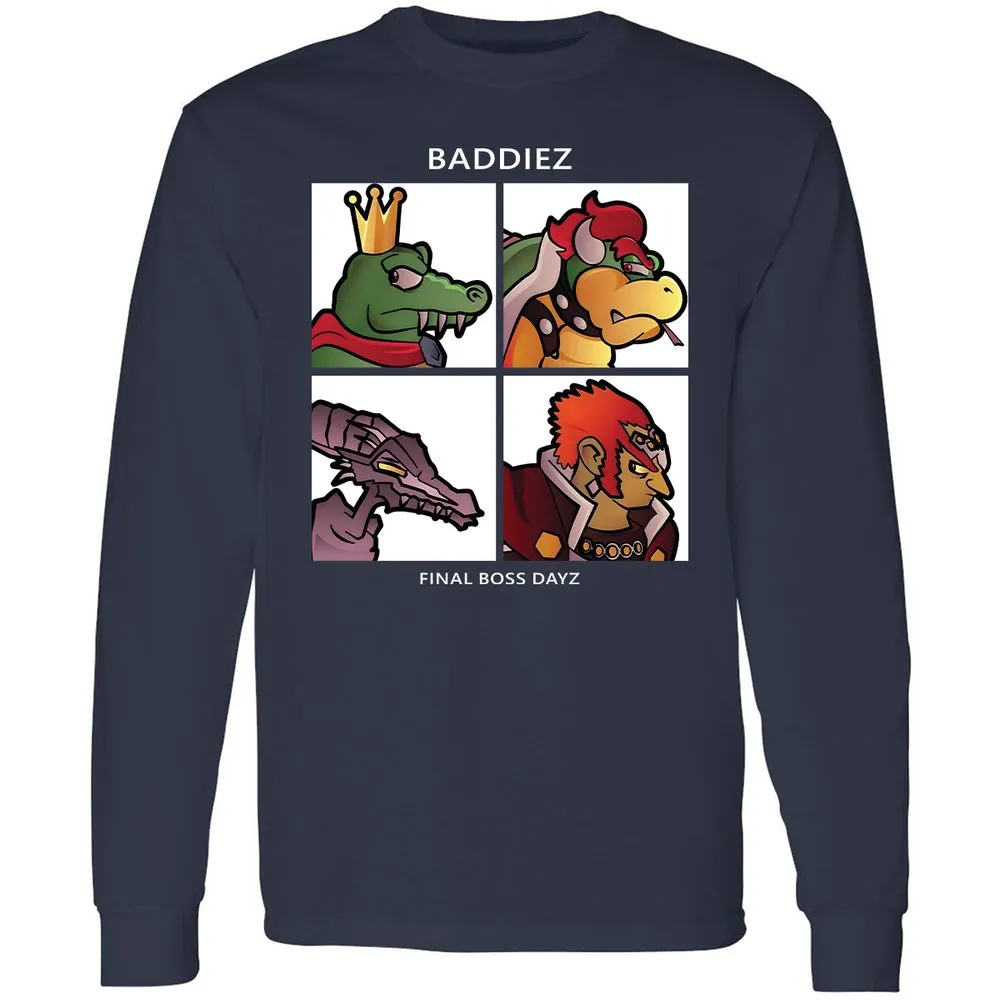 Long Sleeve T-Shirt - UPFPGESU - Navy - 2