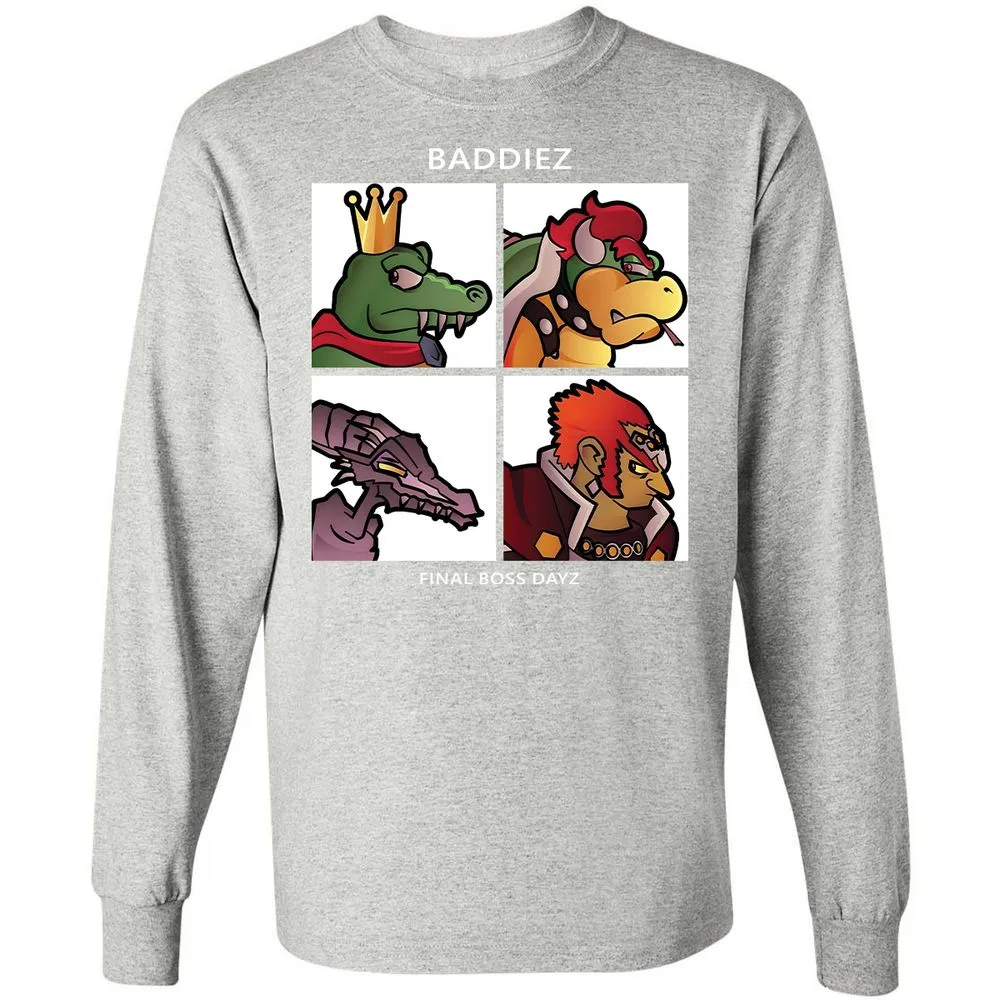 Long Sleeve T-Shirt - UPFPGESU - Ash - 7