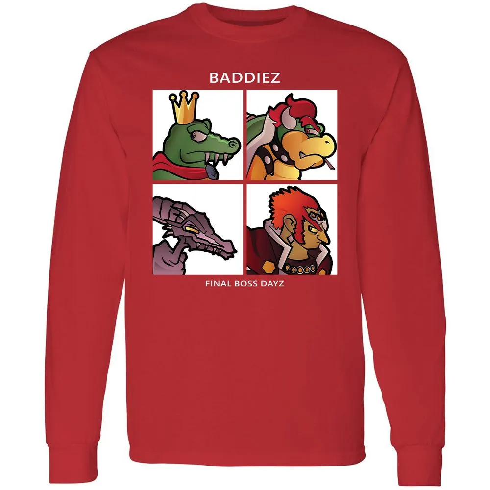 Long Sleeve T-Shirt - UPFPGESU - Red - 14