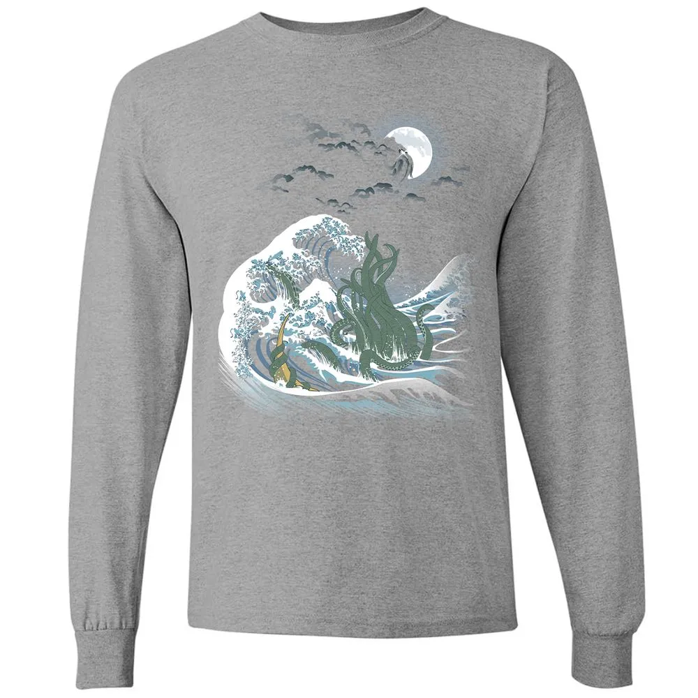Long Sleeve T-Shirt - V4DF5ETL - Graphite Heather - 6