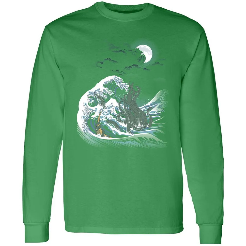 Long Sleeve T-Shirt - V4DF5ETL - Irish Green - 10