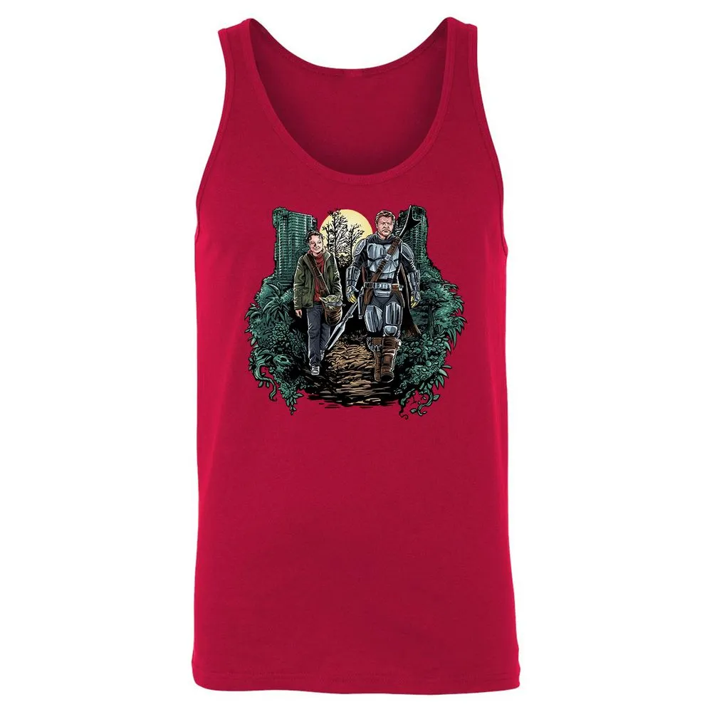 Unisex Jersey Tank - XAKG9V3Q - Red - 11