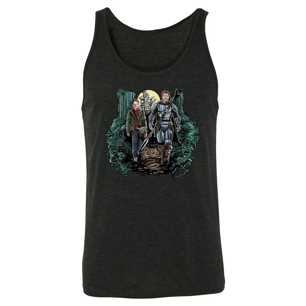 Unisex Jersey Tank - XAKG9V3Q - Charcoal Black Triblend - 5