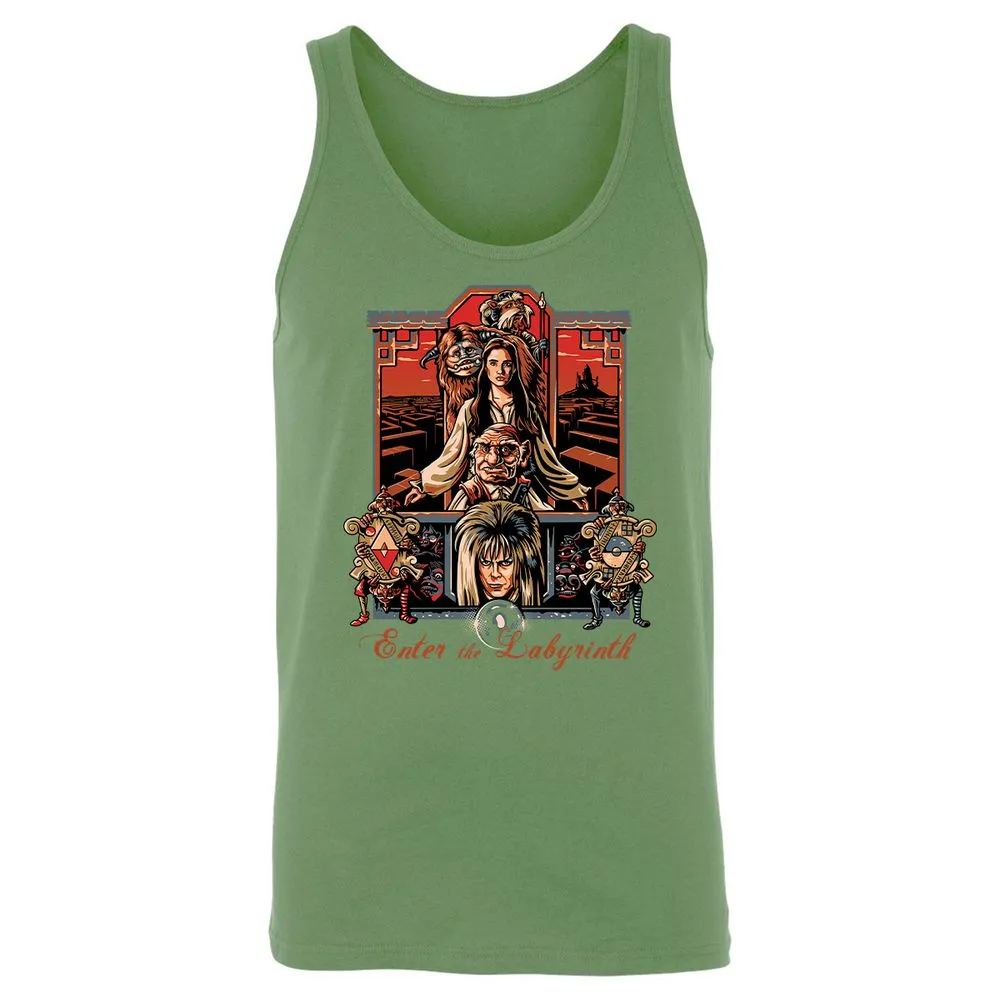 Unisex Jersey Tank - K1JZ4HGF - Leaf - 10