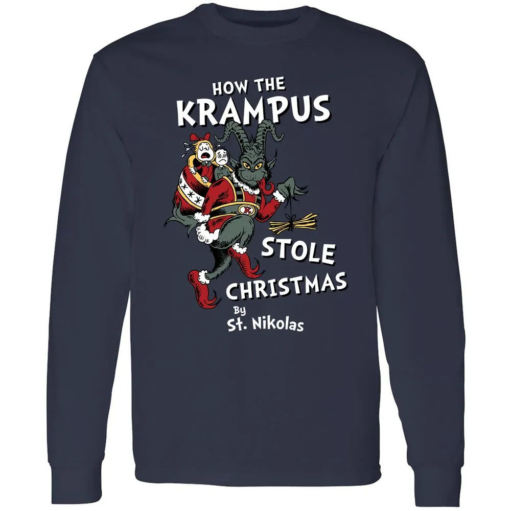 Long Sleeve T-Shirt - FF6GG9C9 - Navy - 2