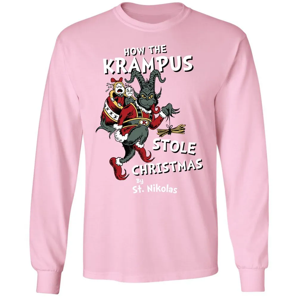 Long Sleeve T-Shirt - FF6GG9C9 - Light Pink - 3