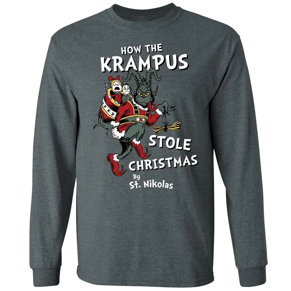 Long Sleeve T-Shirt - FF6GG9C9 - Dark Heather - 15