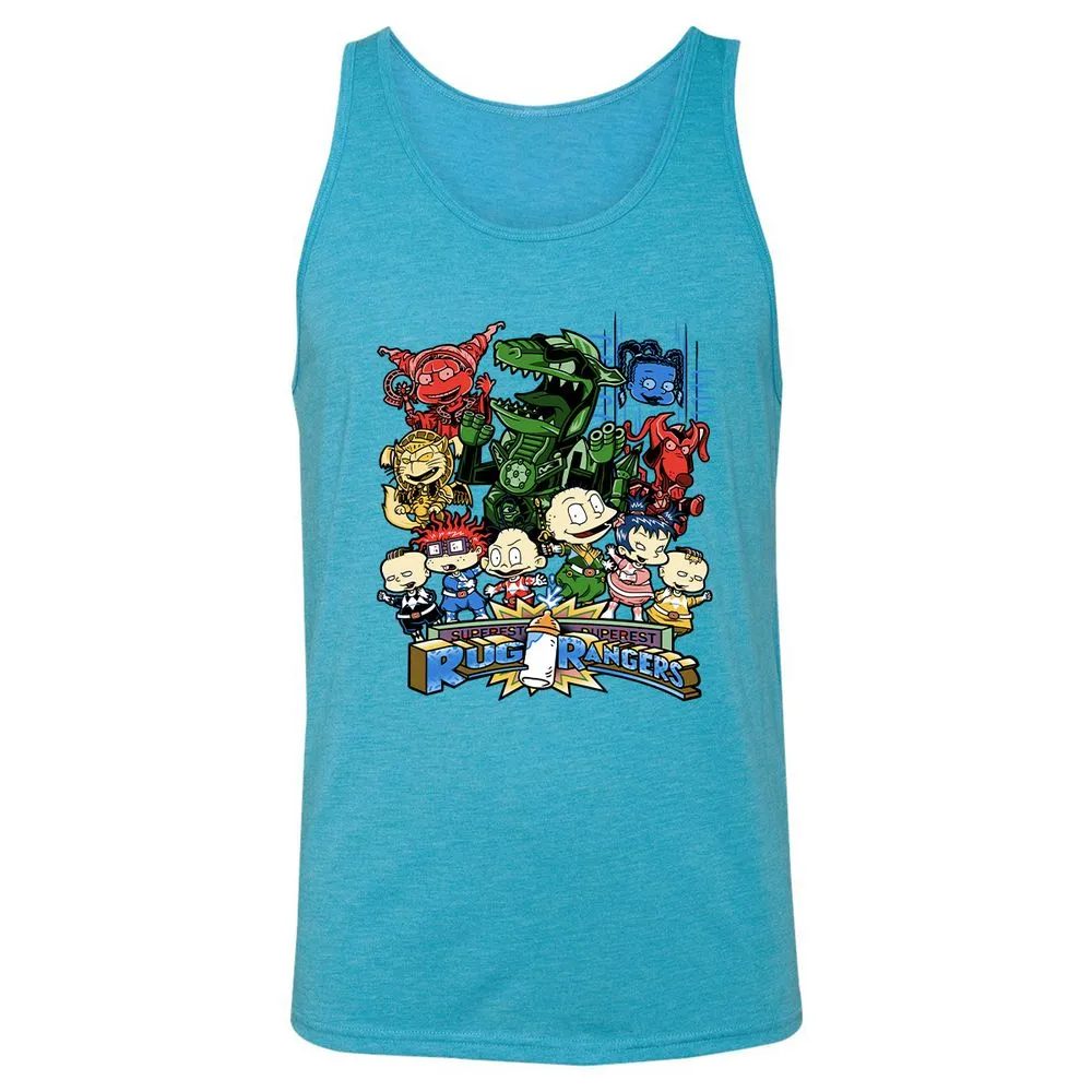 Unisex Jersey Tank - XY8RKRFV - Aqua Triblend - 3