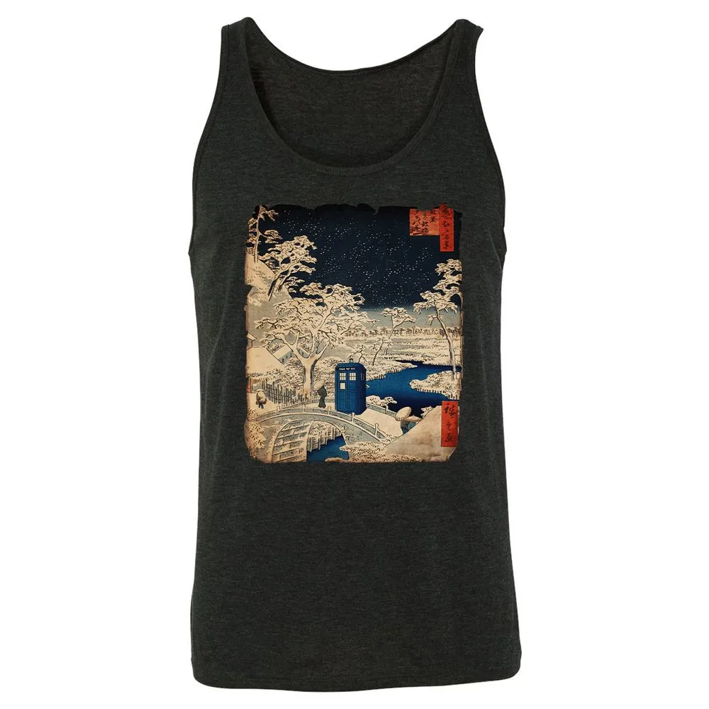 Unisex Jersey Tank - VEQAS1DR - Charcoal Black Triblend - 5