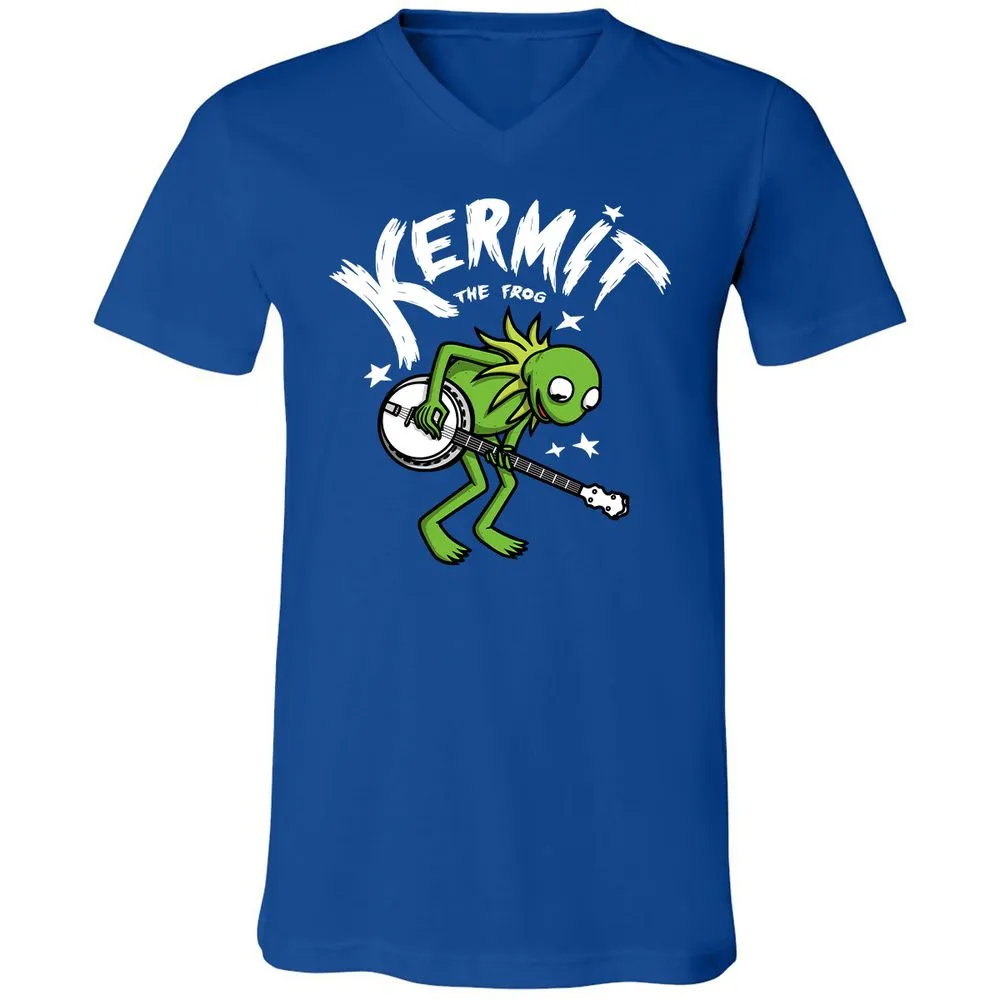 Unisex V-Neck T-Shirt - RGU2332C - True Royal - 4