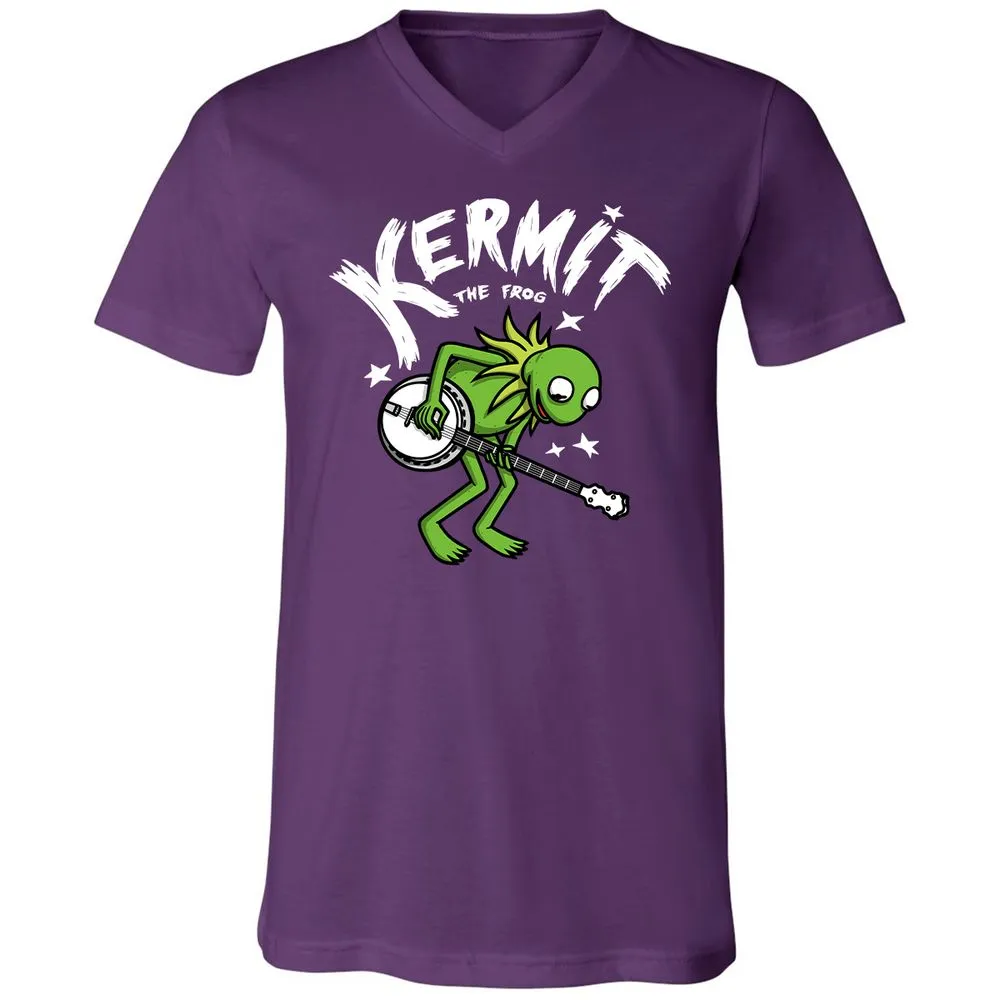 Unisex V-Neck T-Shirt - RGU2332C - Team Purple - 9