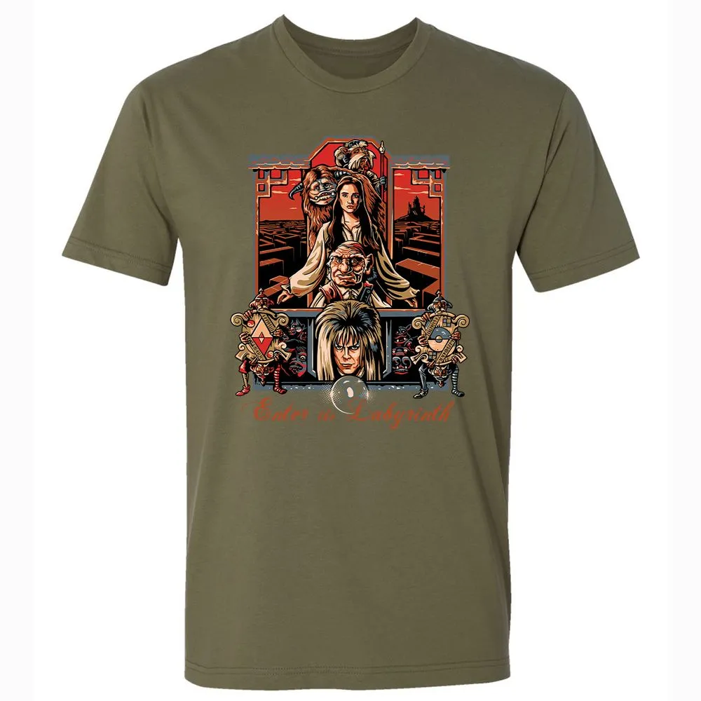 Premium Unisex T-Shirt - ZKFWLGH2 - Military Green - 5