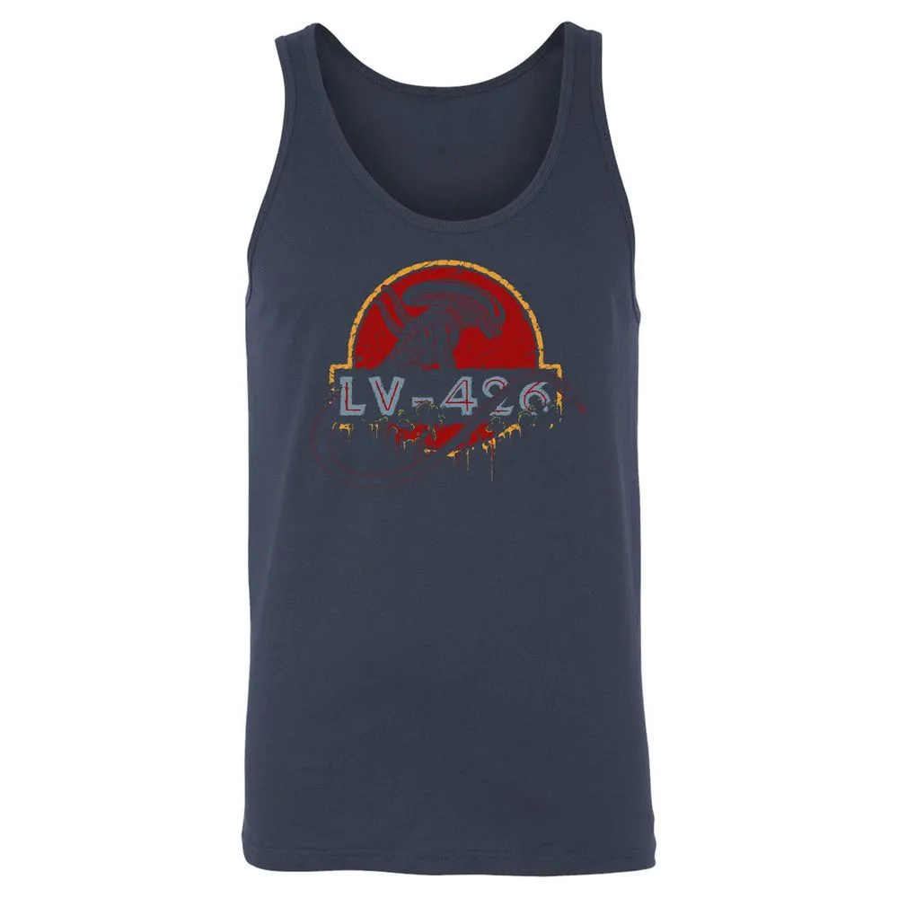 Unisex Jersey Tank - 7DK17EH8 - Navy - 2