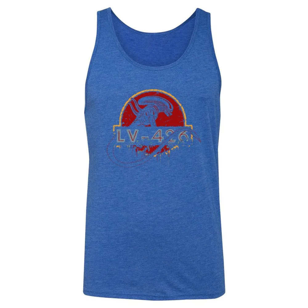 Unisex Jersey Tank - 7DK17EH8 - True Royal Triblend - 12